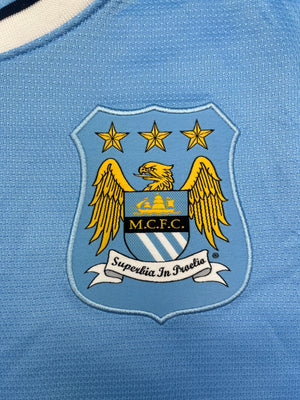 2013/14 Manchester City Home Shirt Fernandinho #25 (S) 9/10