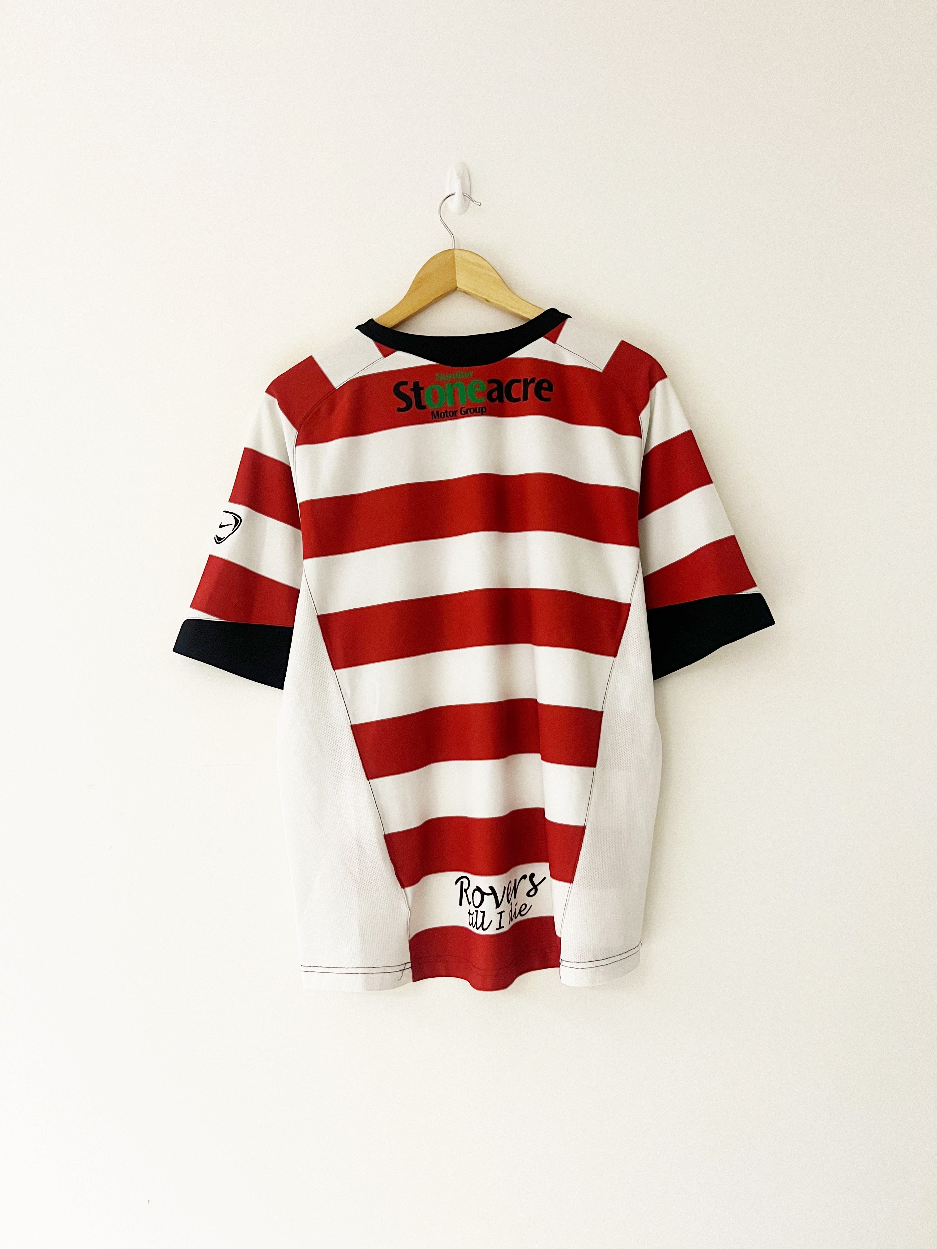 2011/12 Doncaster Rovers Home Shirt (XL) 9/10