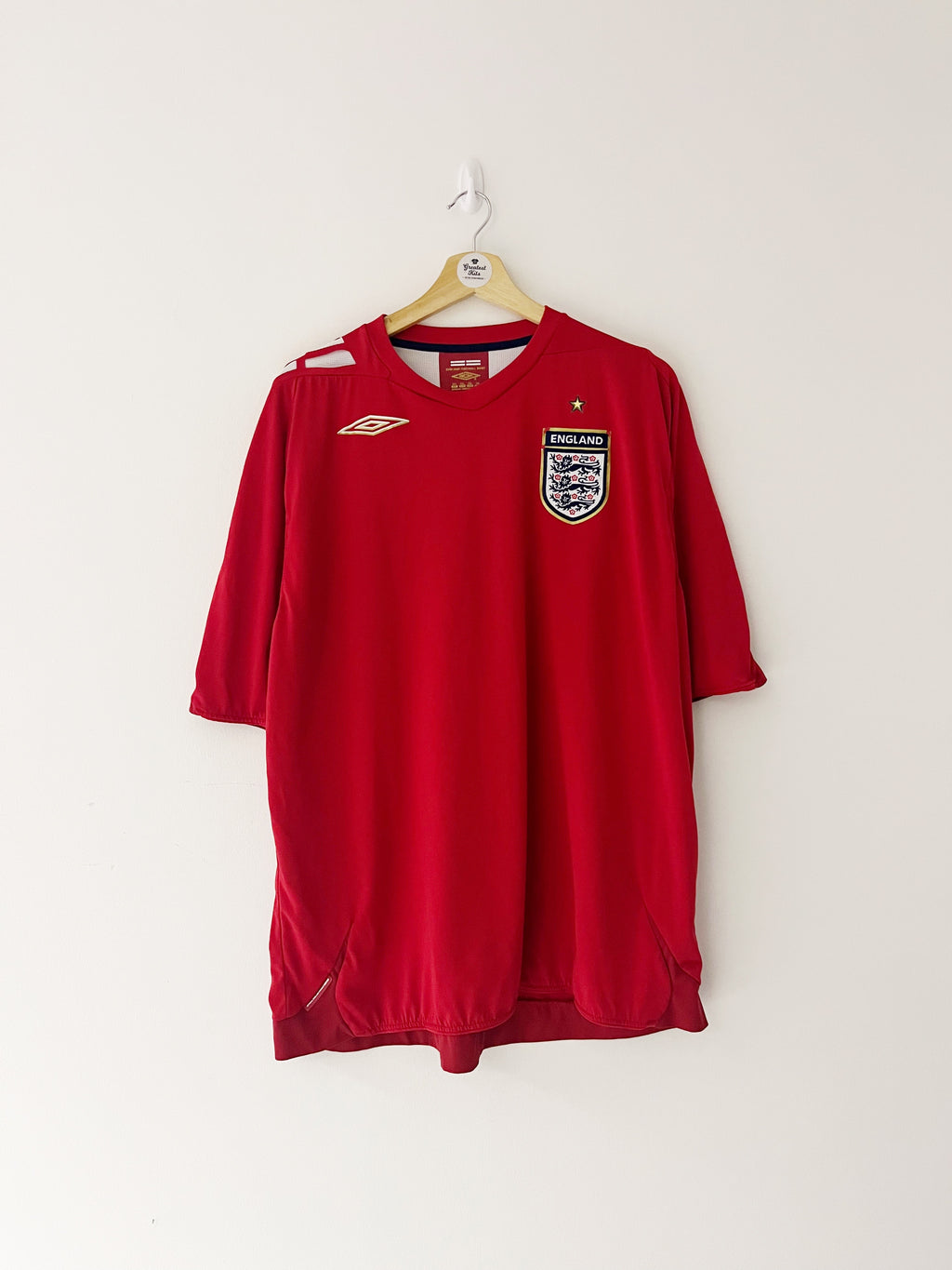 2006/08 England Away Shirt (XXL) 7/10