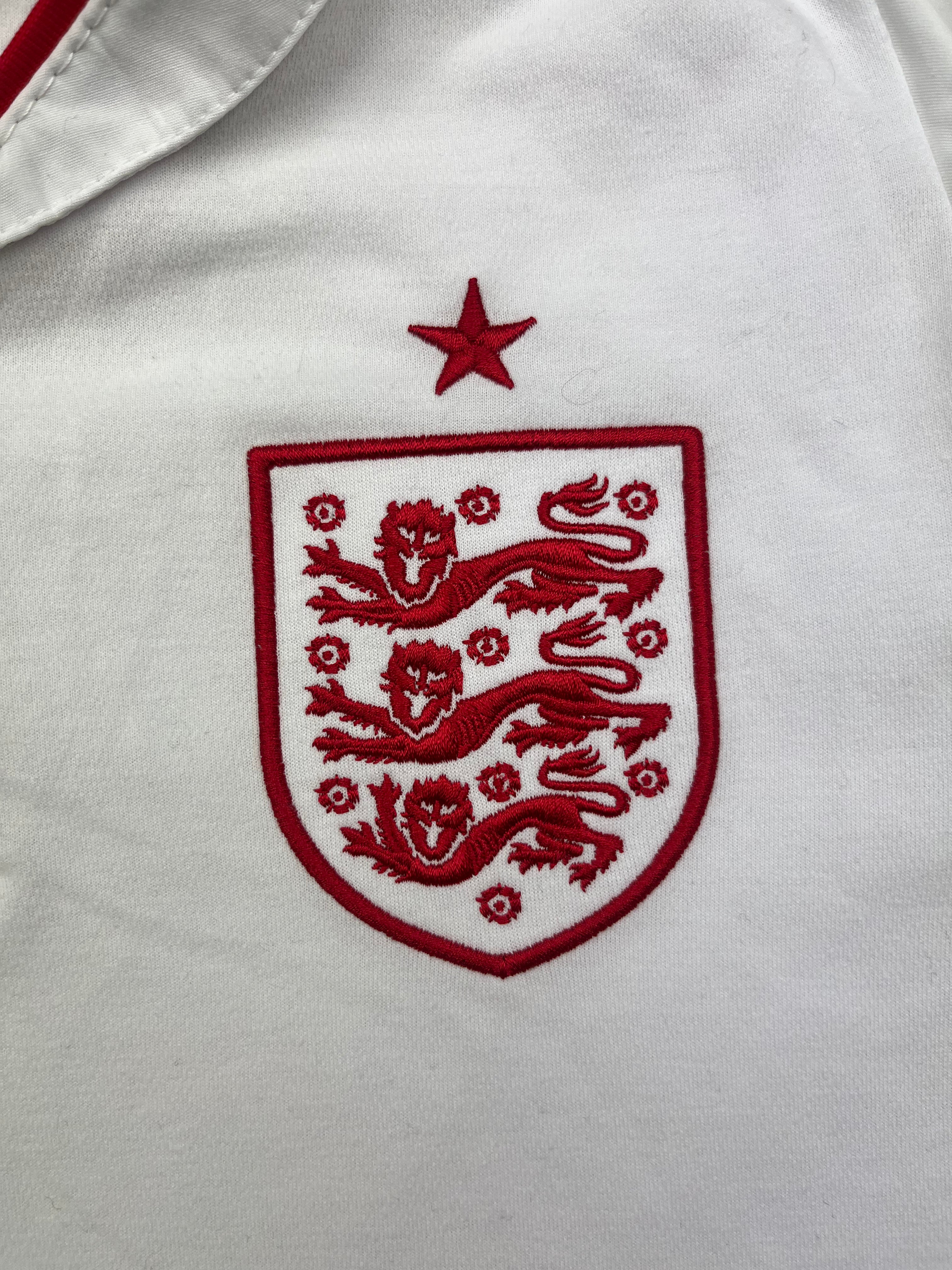 2012/13 England Home Shirt (L) 9/10