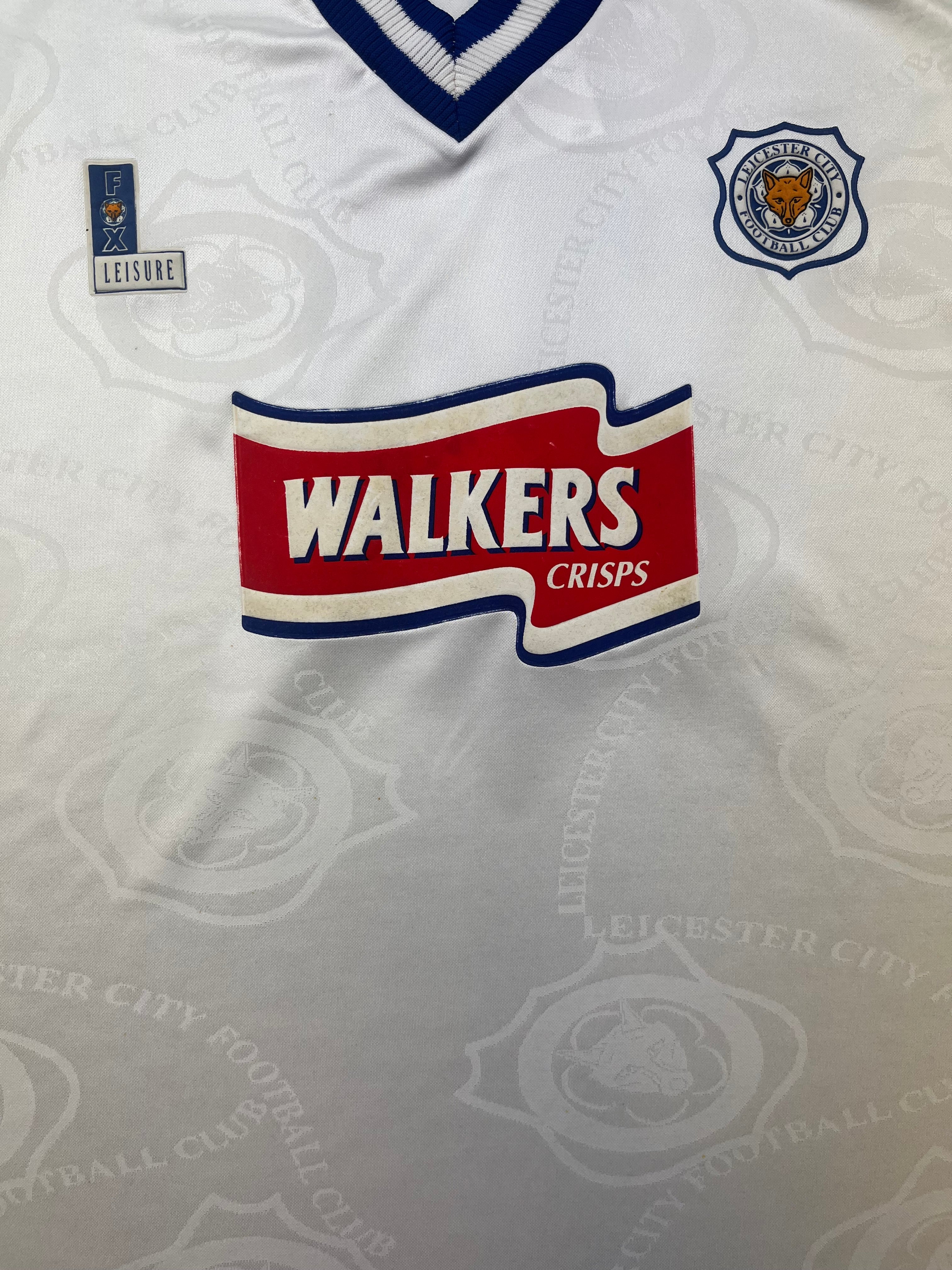 1996/98 Leicester Away Shirt #14 (XL) 8.5/10