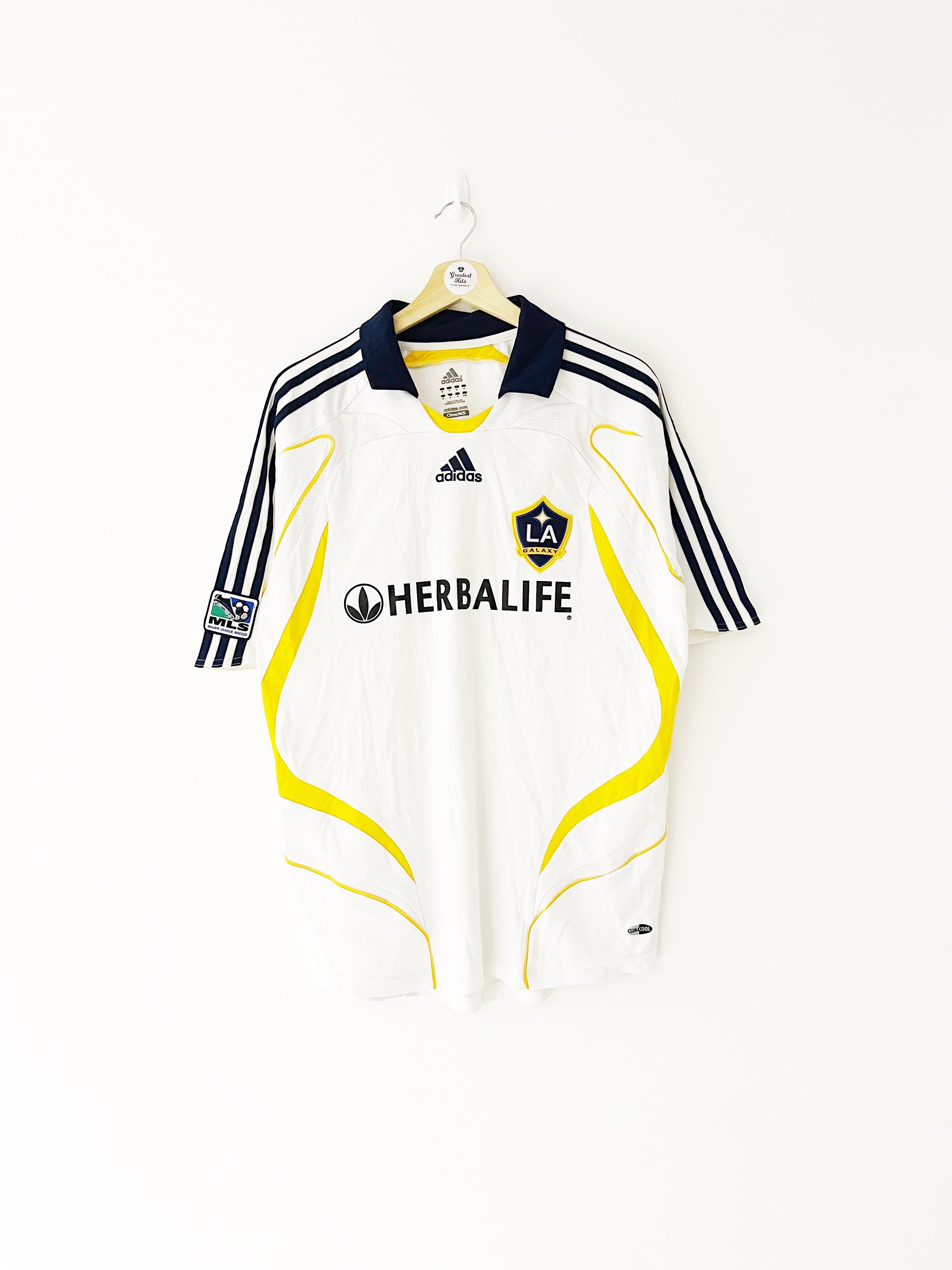 2007/08 LA Galaxy Home Shirt (M) 9/10