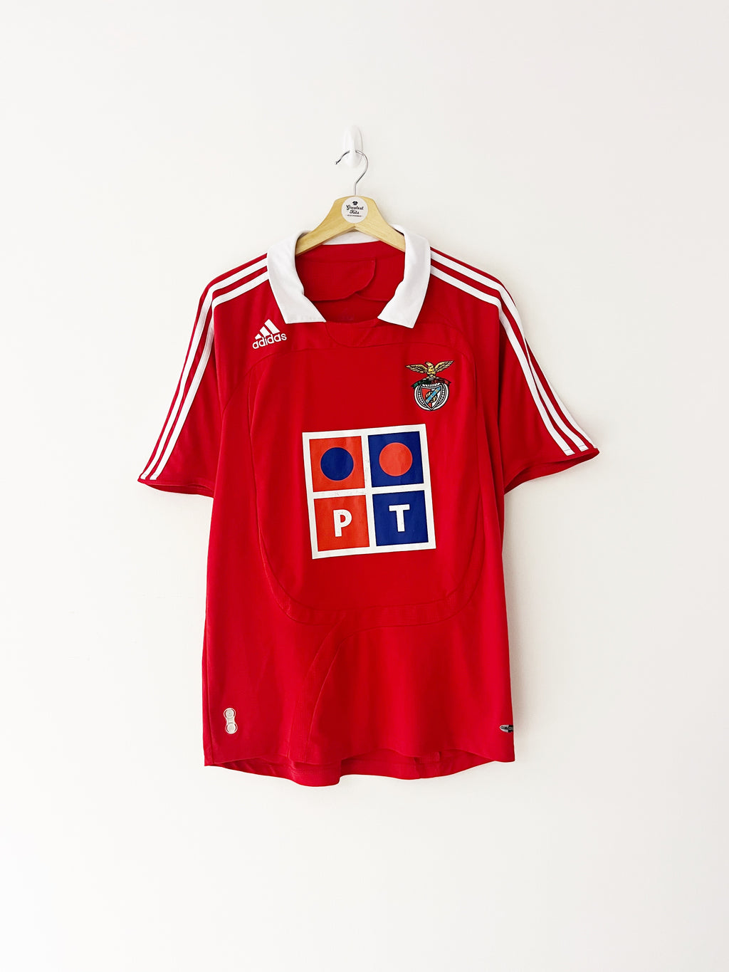 2007/08 Benfica Home Shirt (M) 7/10