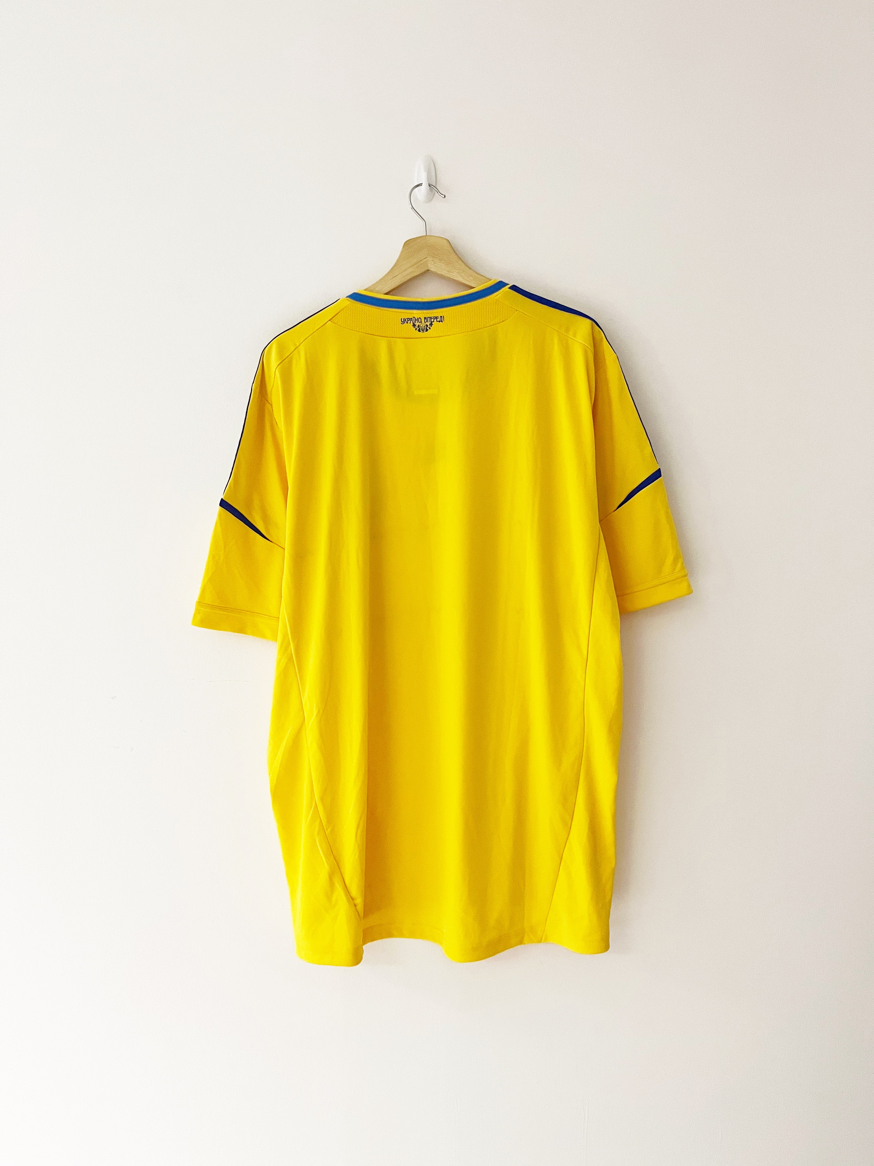 2011/13 Ukraine Home Shirt (XXL) BNWT