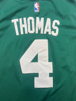 2014 Boston Celtics Adidas Away Jersey Thomas #4 (L) 9/10