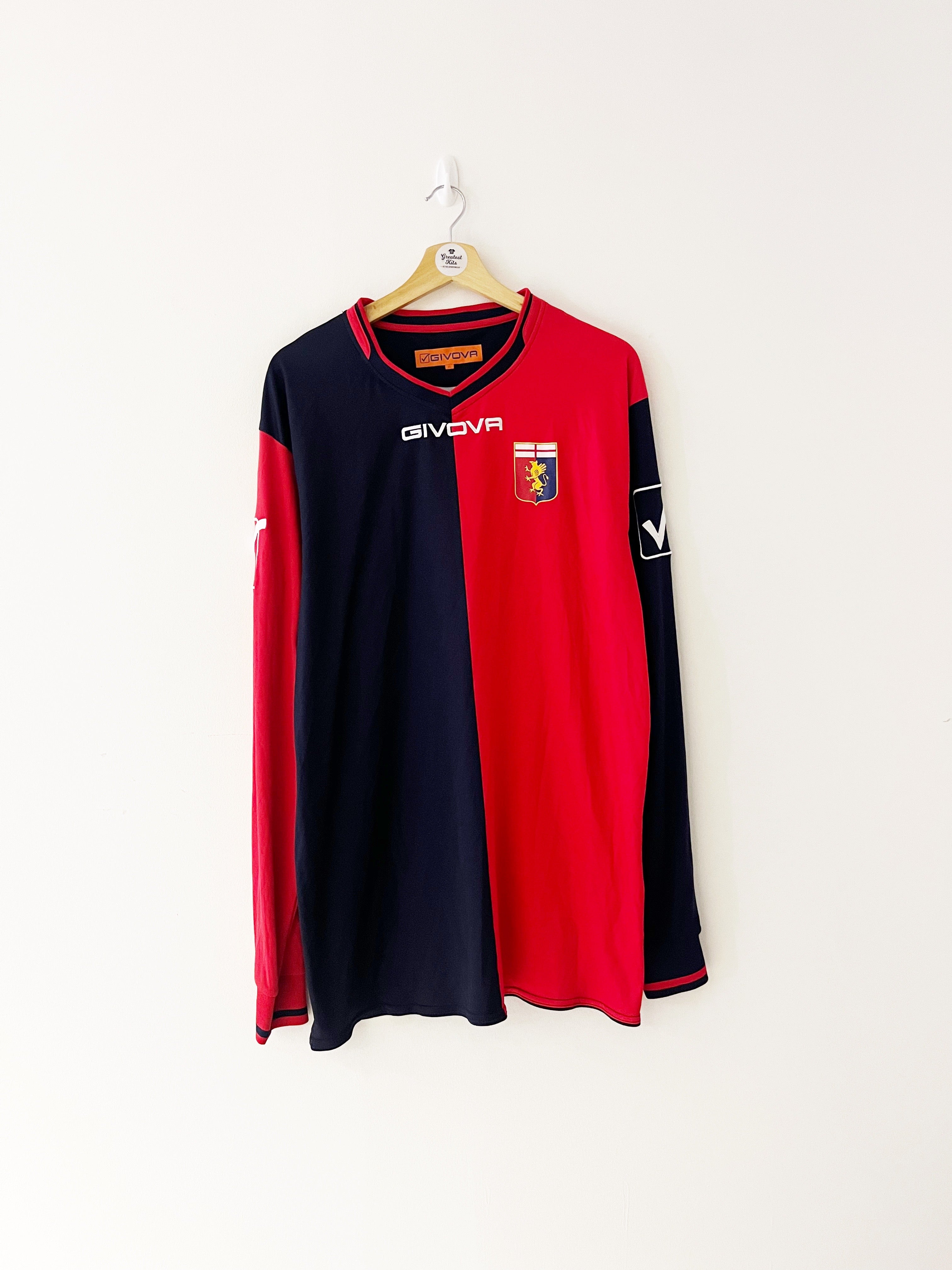 2012/13 Genoa U21’s Home L/S Shirt #5 (XL) 8.5/10