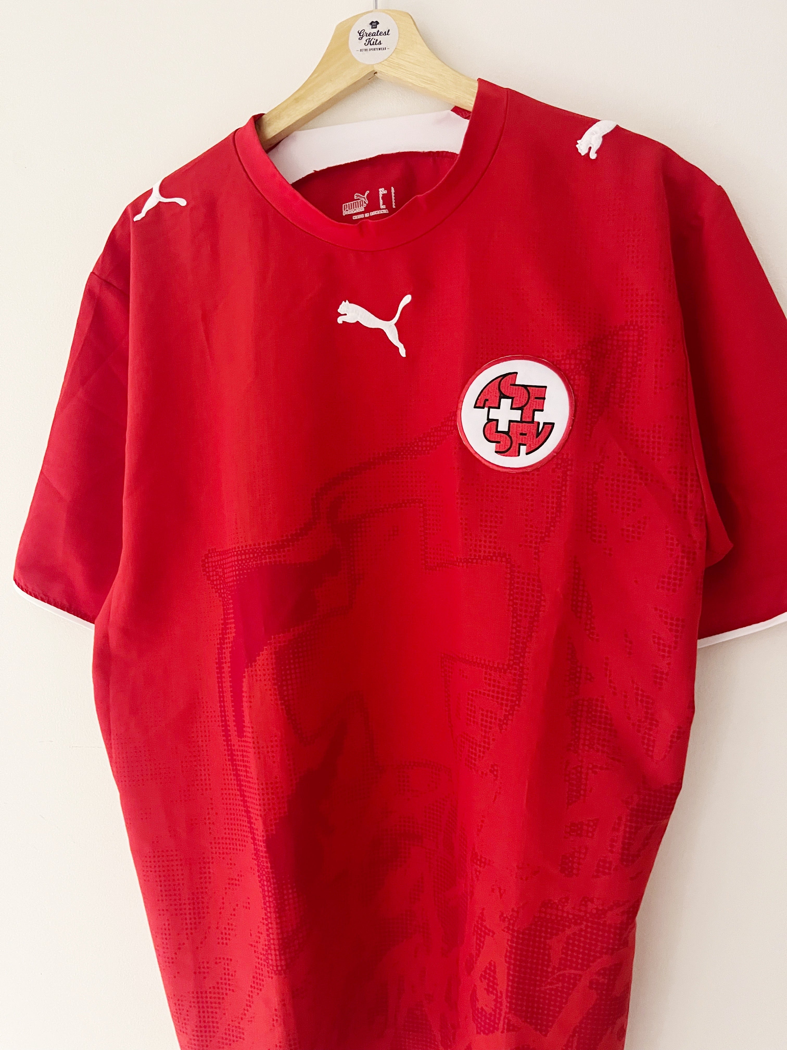 2006/08 Switzerland Home Shirt (L) 9/10