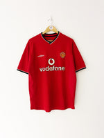 2000/02 Manchester Utd Home Shirt (M) 8/10