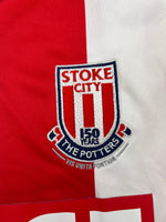 2013/14 Stoke City *150 Years* Home L/S Shirt (XL) 9/10