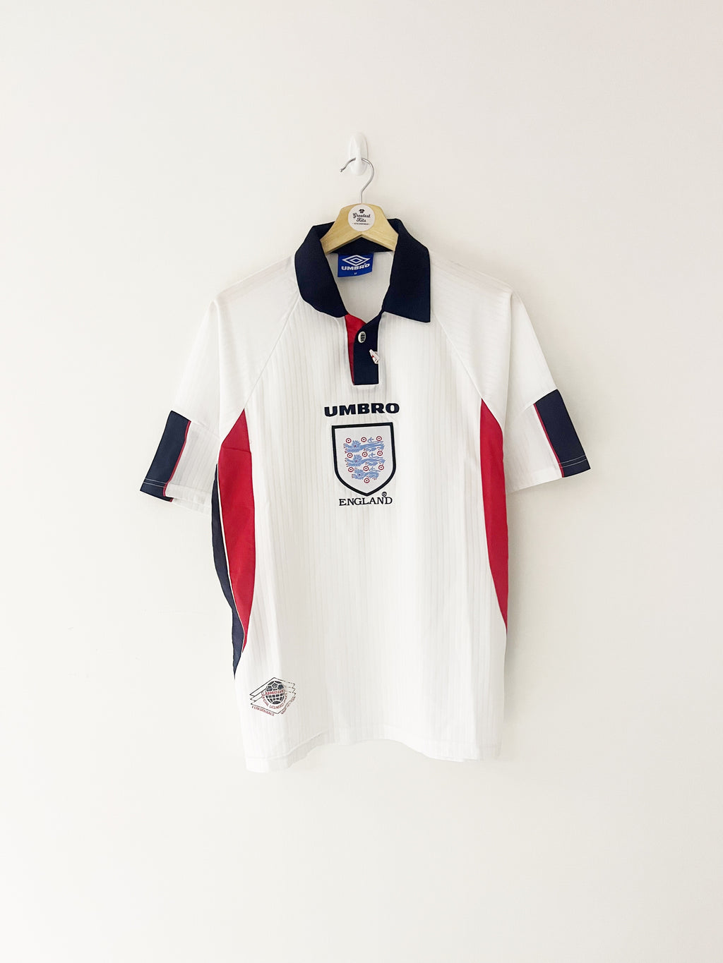 1997/99 England Home Shirt (M) 9/10