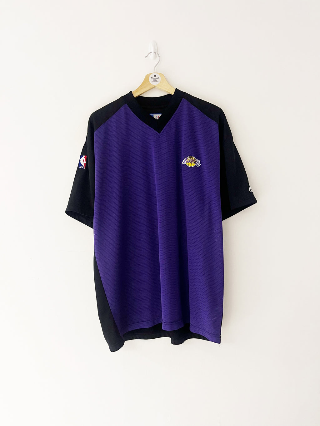 1990s Los Angeles Lakers Training Jersey (XL) 9/10