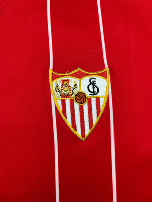 2021/22 Sevilla *Player Issue* Home Shirt Juanlu #32 (L) 8.5/10