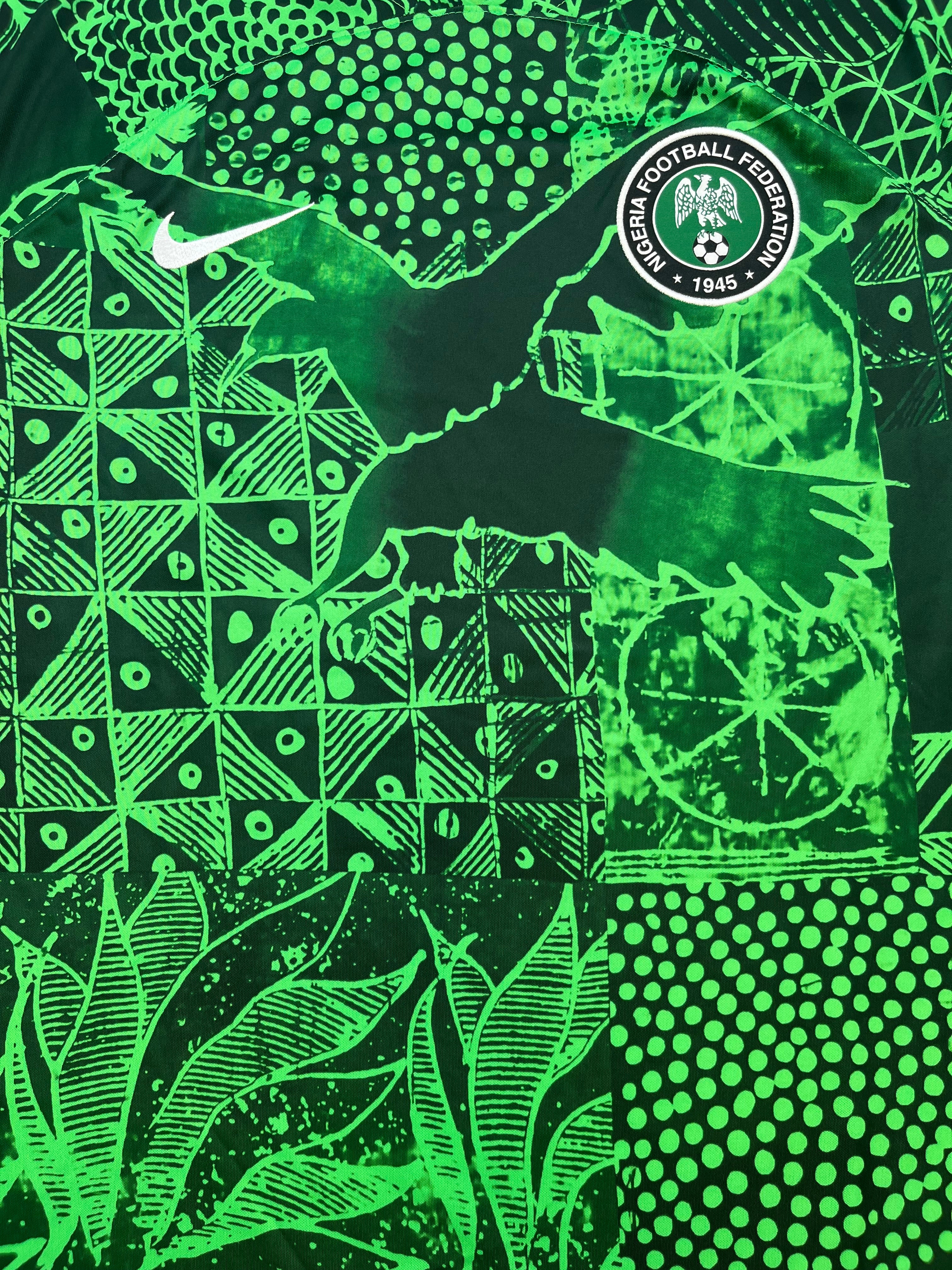 2022/23 Nigeria Home Shirt (XL) 9.5/10