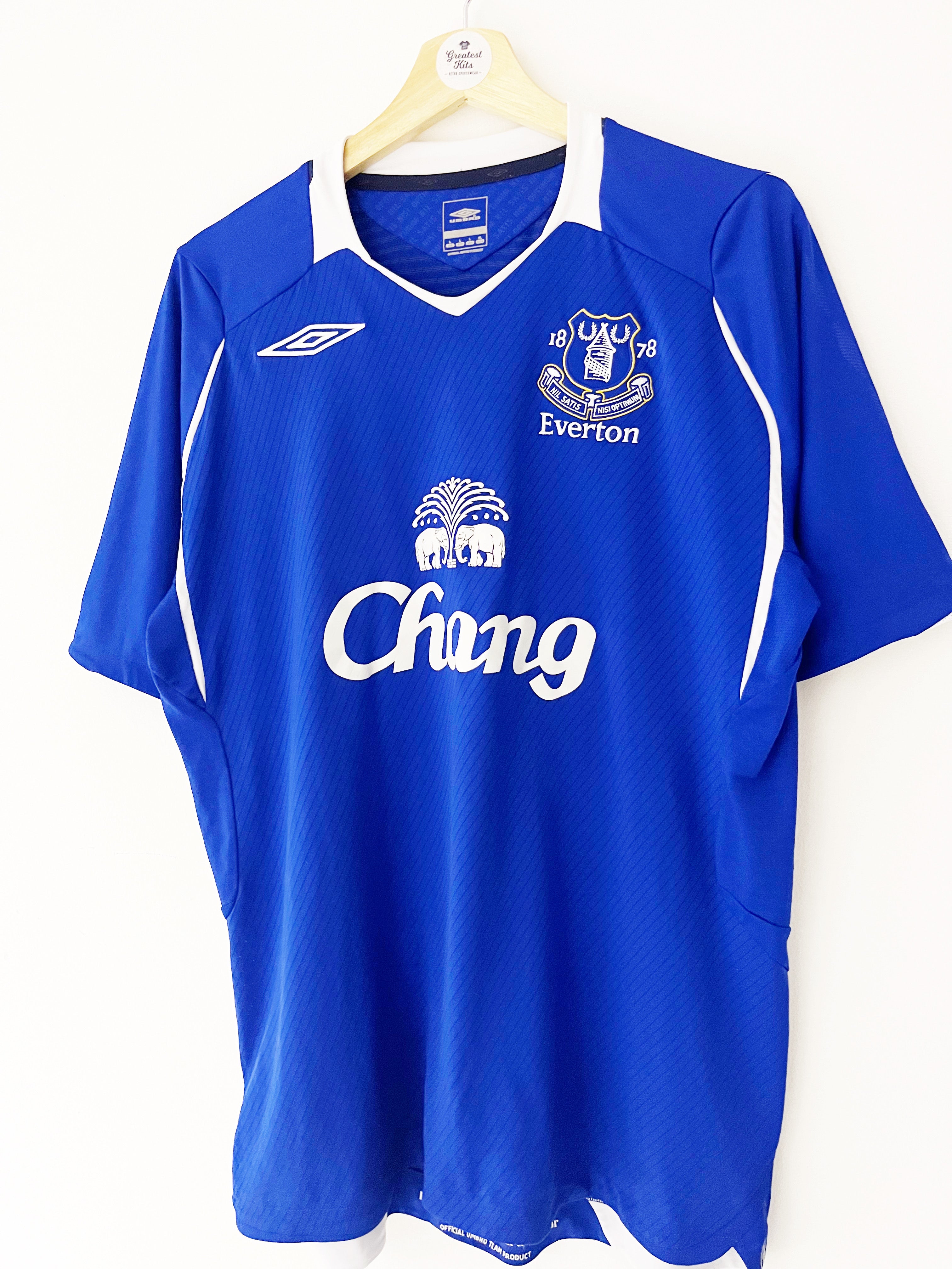 2008/09 Everton Home Shirt (L) 9/10