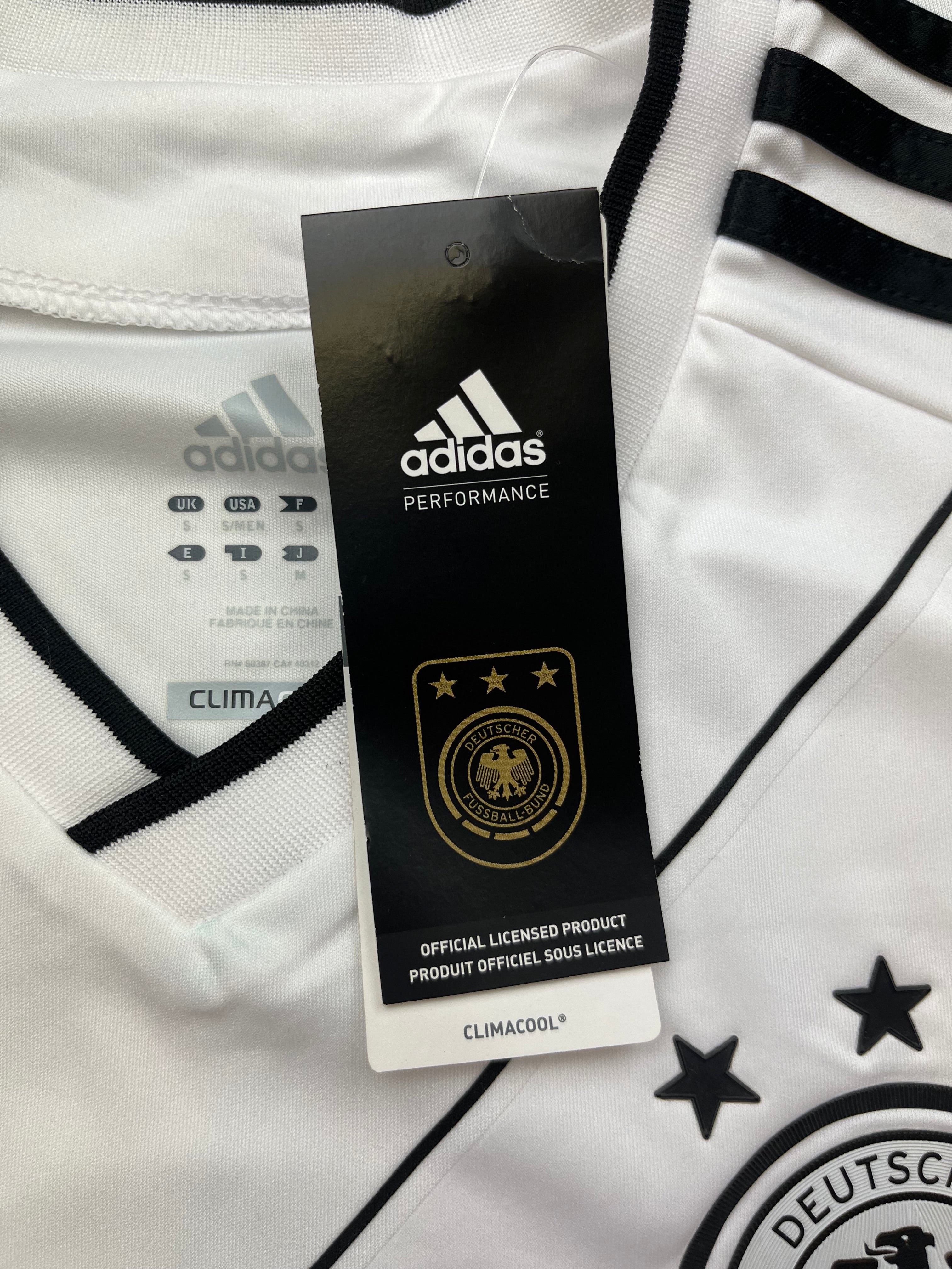 2012/13 Germany Home Shirt (S) BNWT