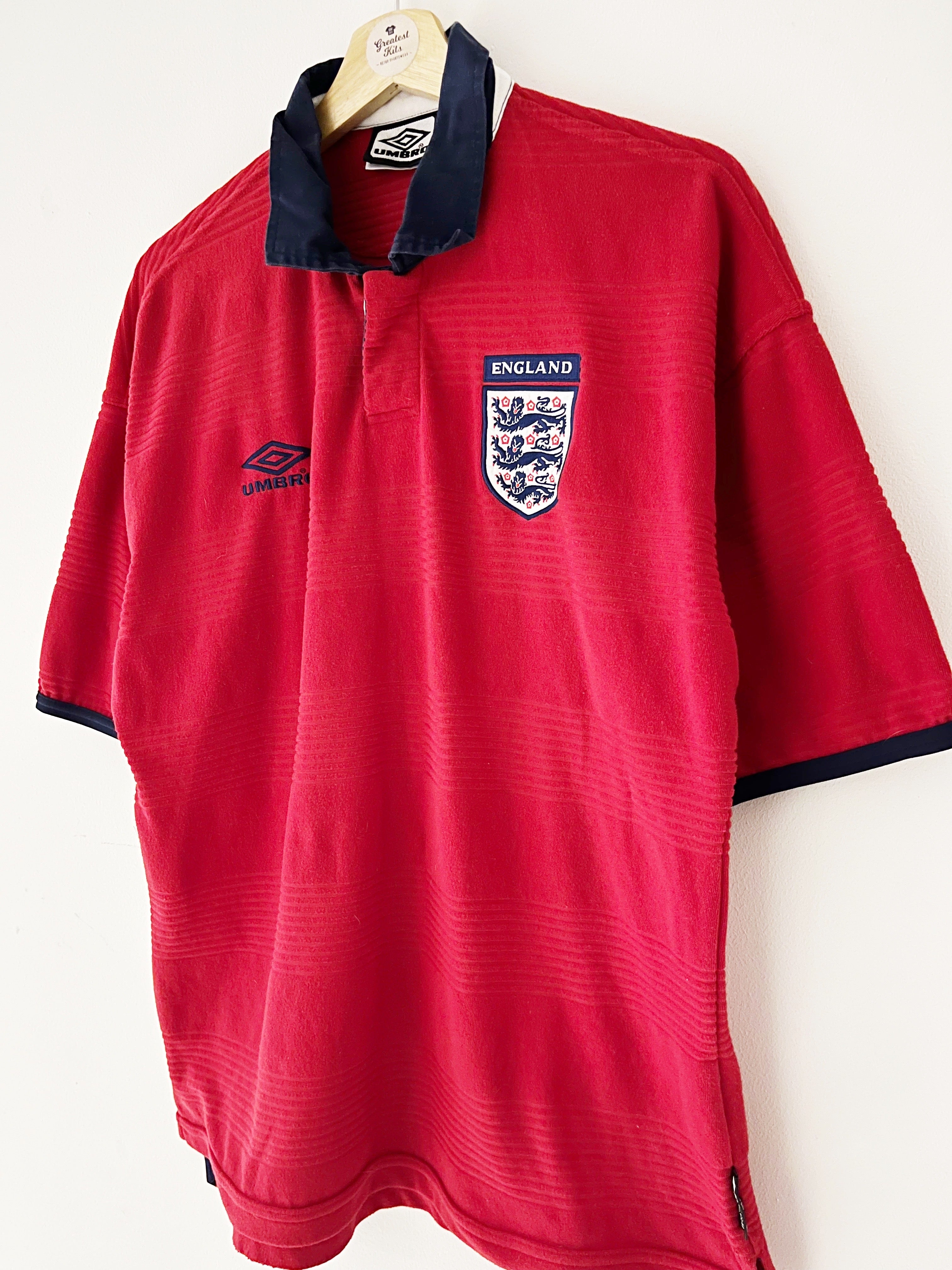 1999/01 England Away Shirt (M) 9/10