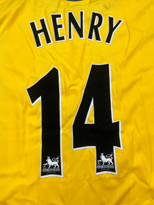 2005/06 Arsenal Away Shirt Henry #14 (XXL) BNWT