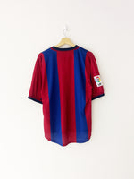 1998/00 Barcelona Home Shirt (M) 8/10