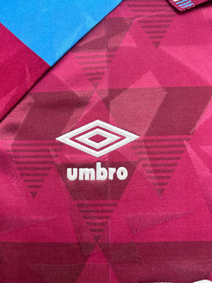 1990/92 Aston Villa Home Shirt (XL) 8/10