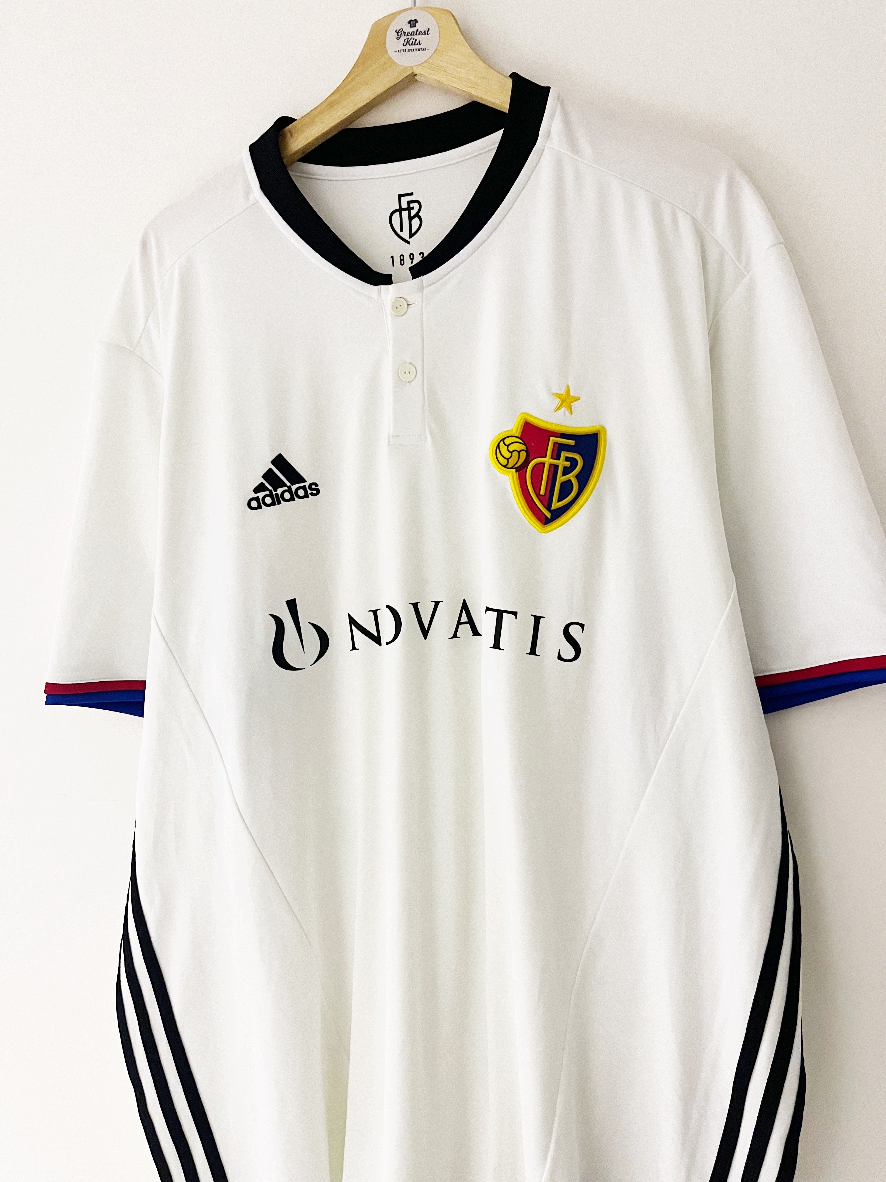 2016/17 FC Basel Away Shirt (3XL) 9/10