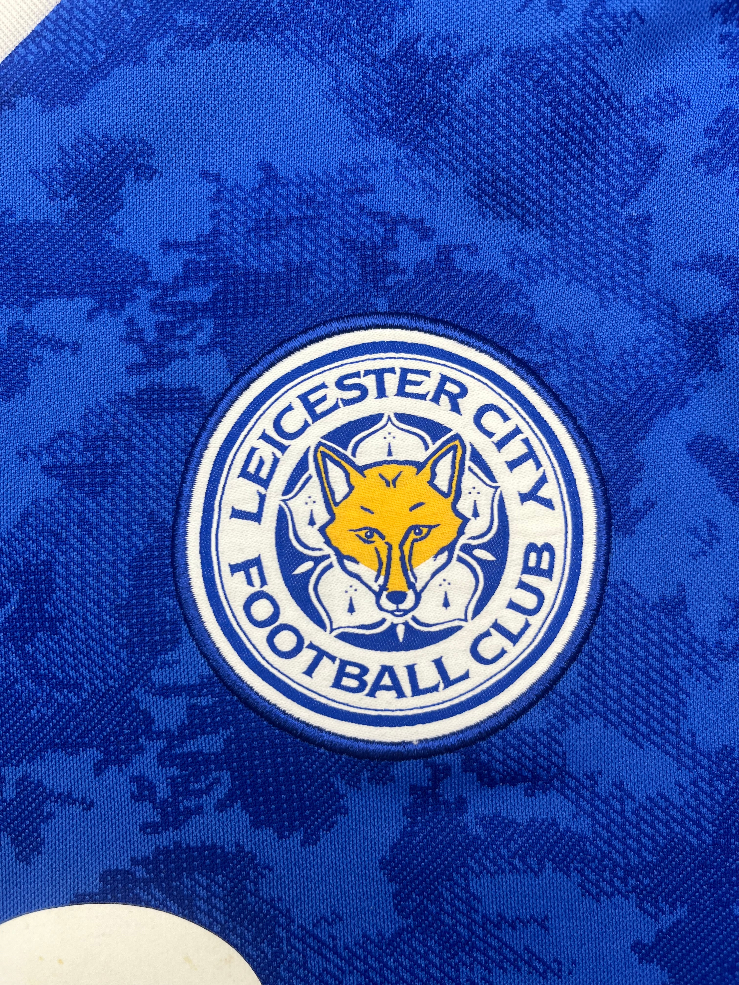 2021/22 Leicester City Home Shirt (M) 9/10