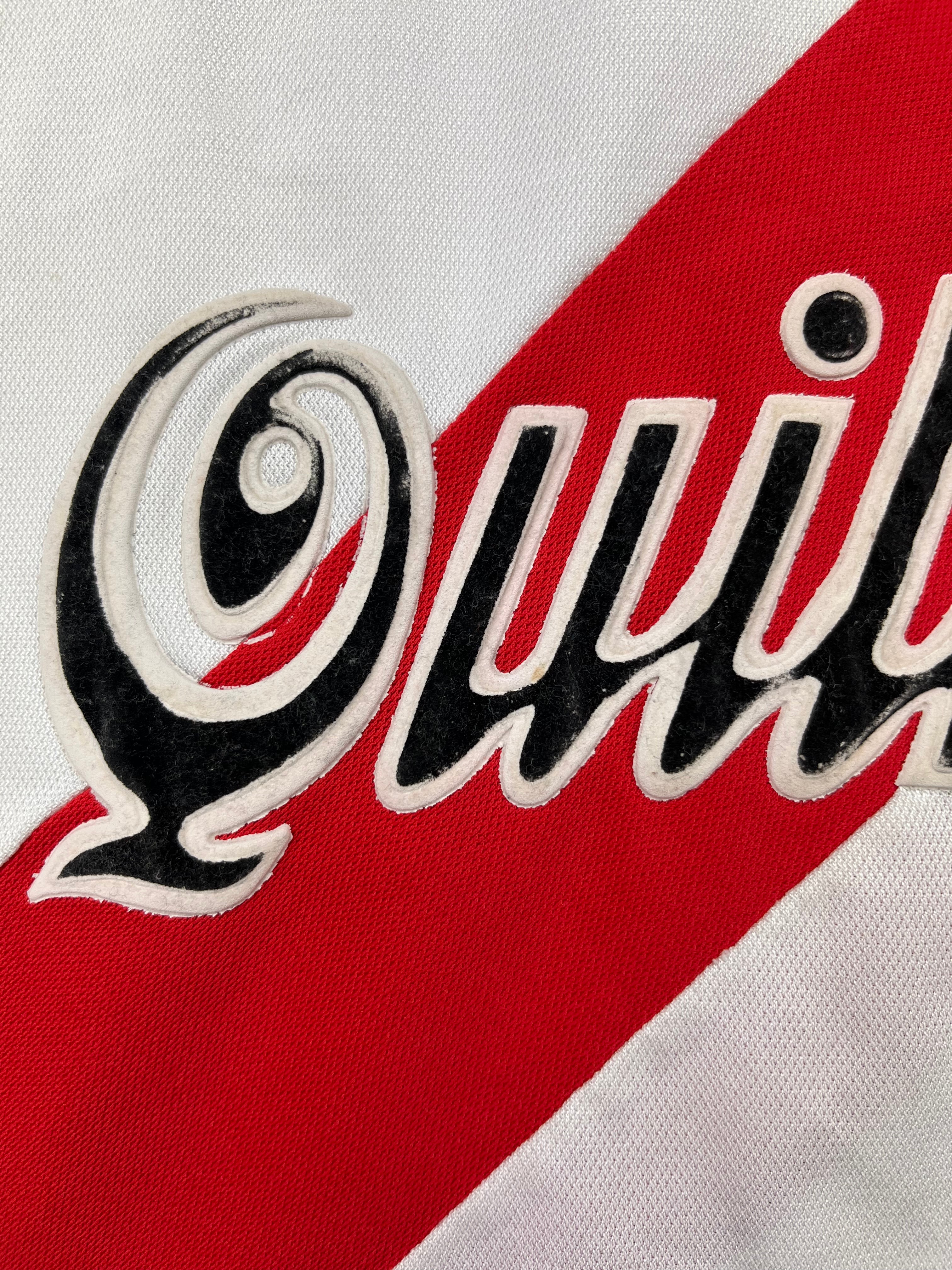 2000/02 River Plate Home Shirt (XL) 8/10