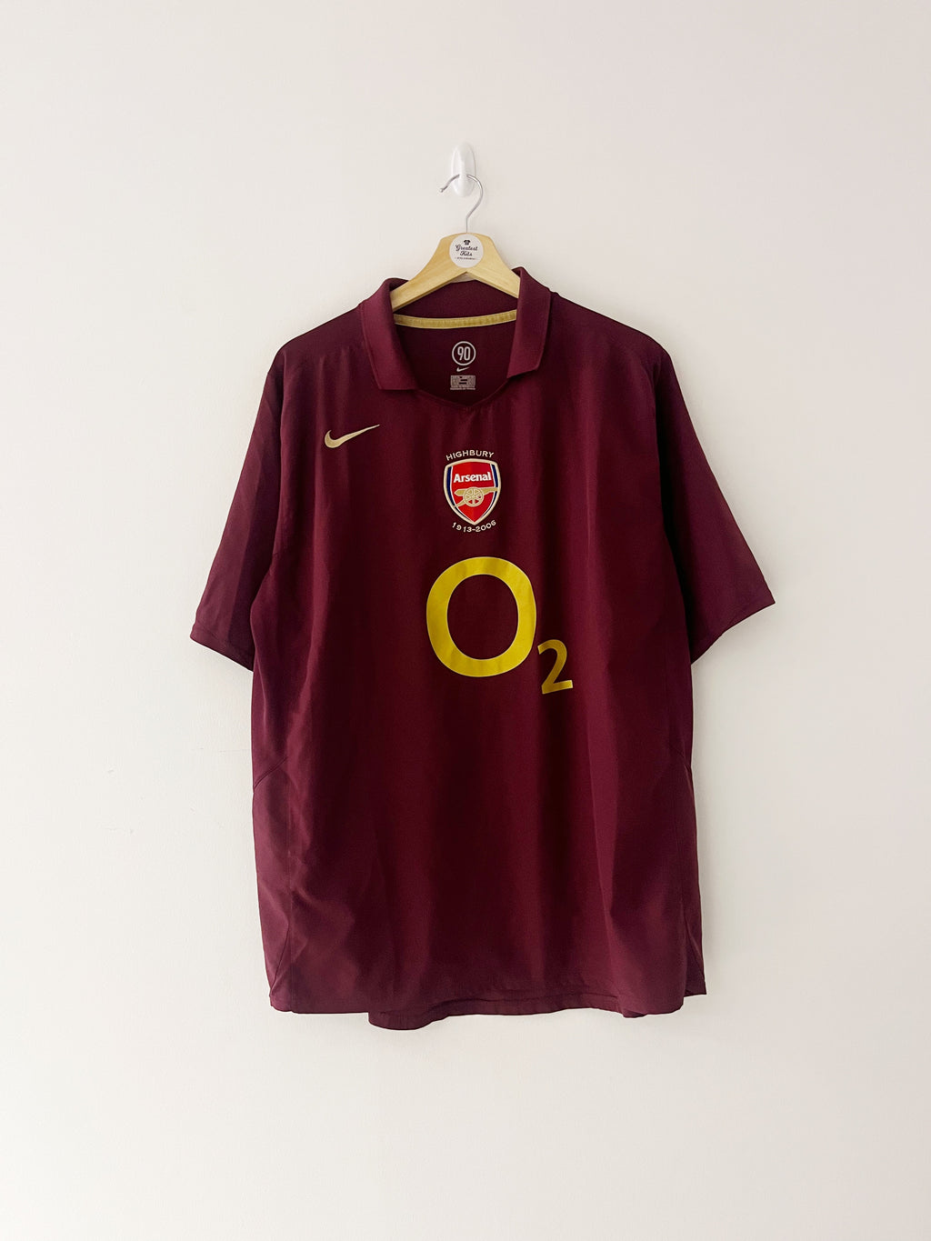 2005/06 Arsenal Home Shirt (XL) 9/10