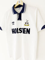 1991/93 Tottenham Hotspur Home Shirt (S) 9/10