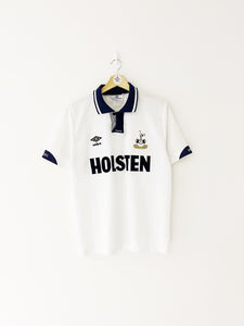 1991/93 Tottenham Hotspur Home Shirt (S) 9/10