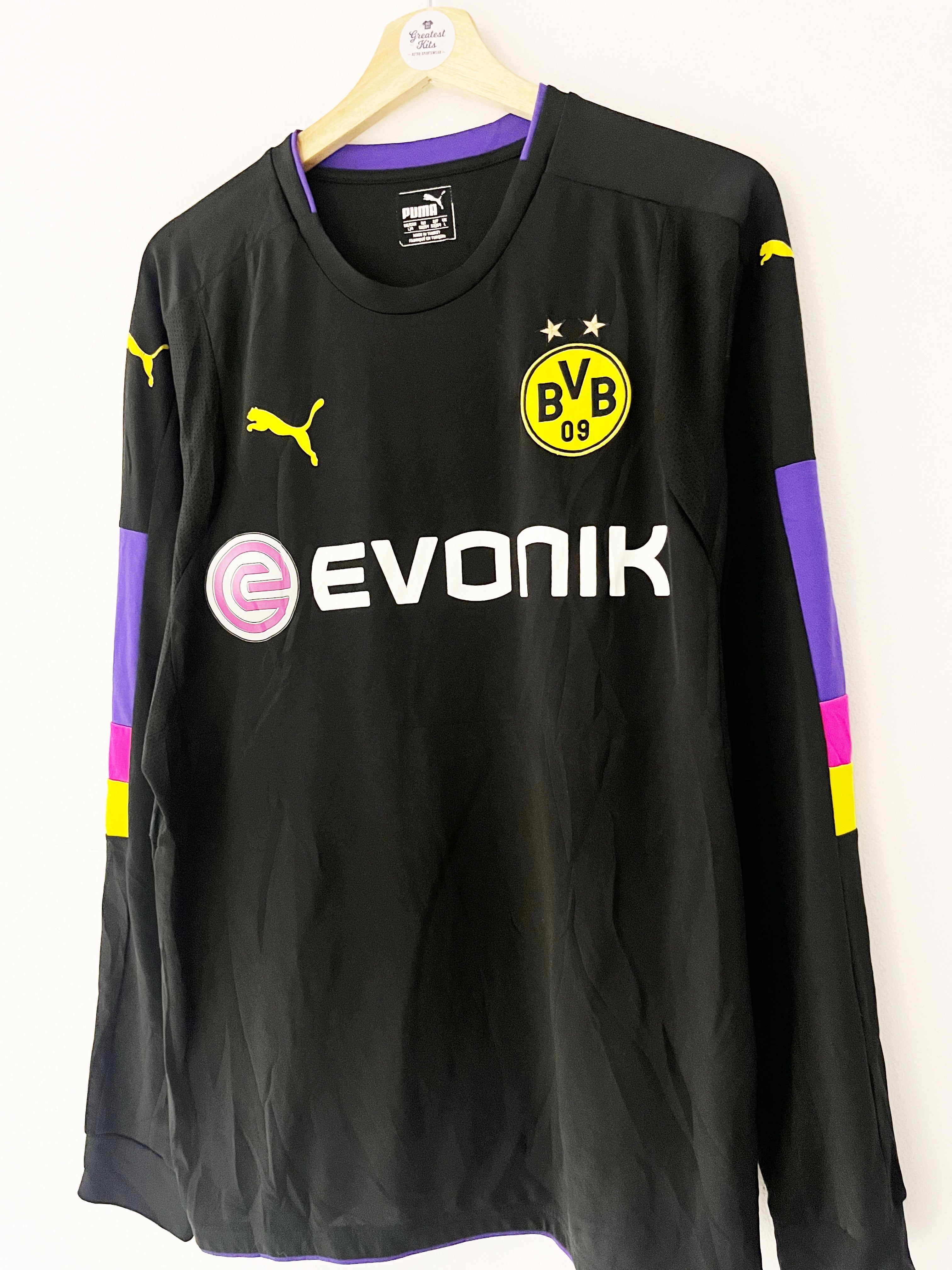 2016/17 Borussia Dortmund GK Shirt (L) 8/10