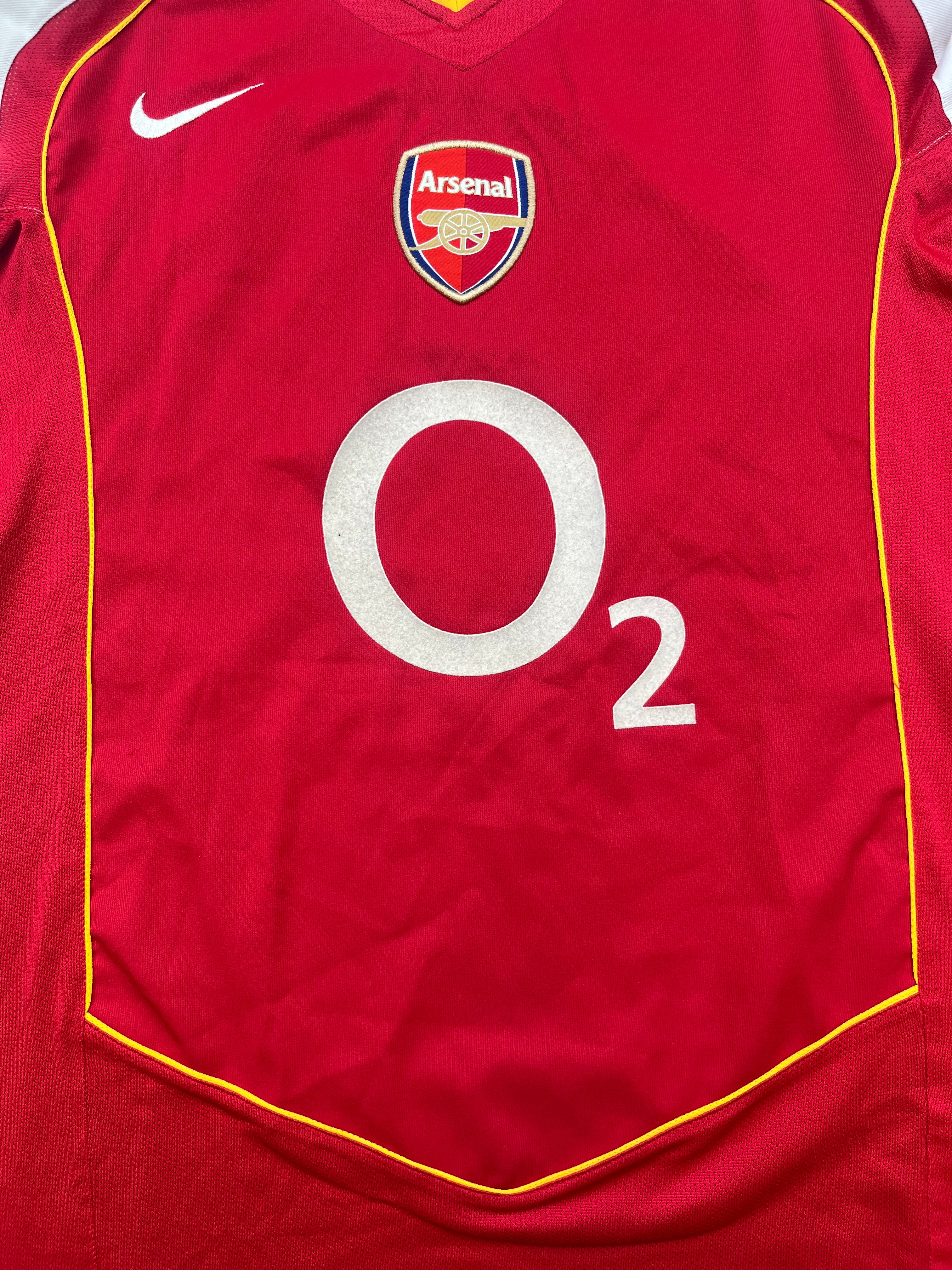 2004/05 Arsenal Home Shirt (L) 8.5/10