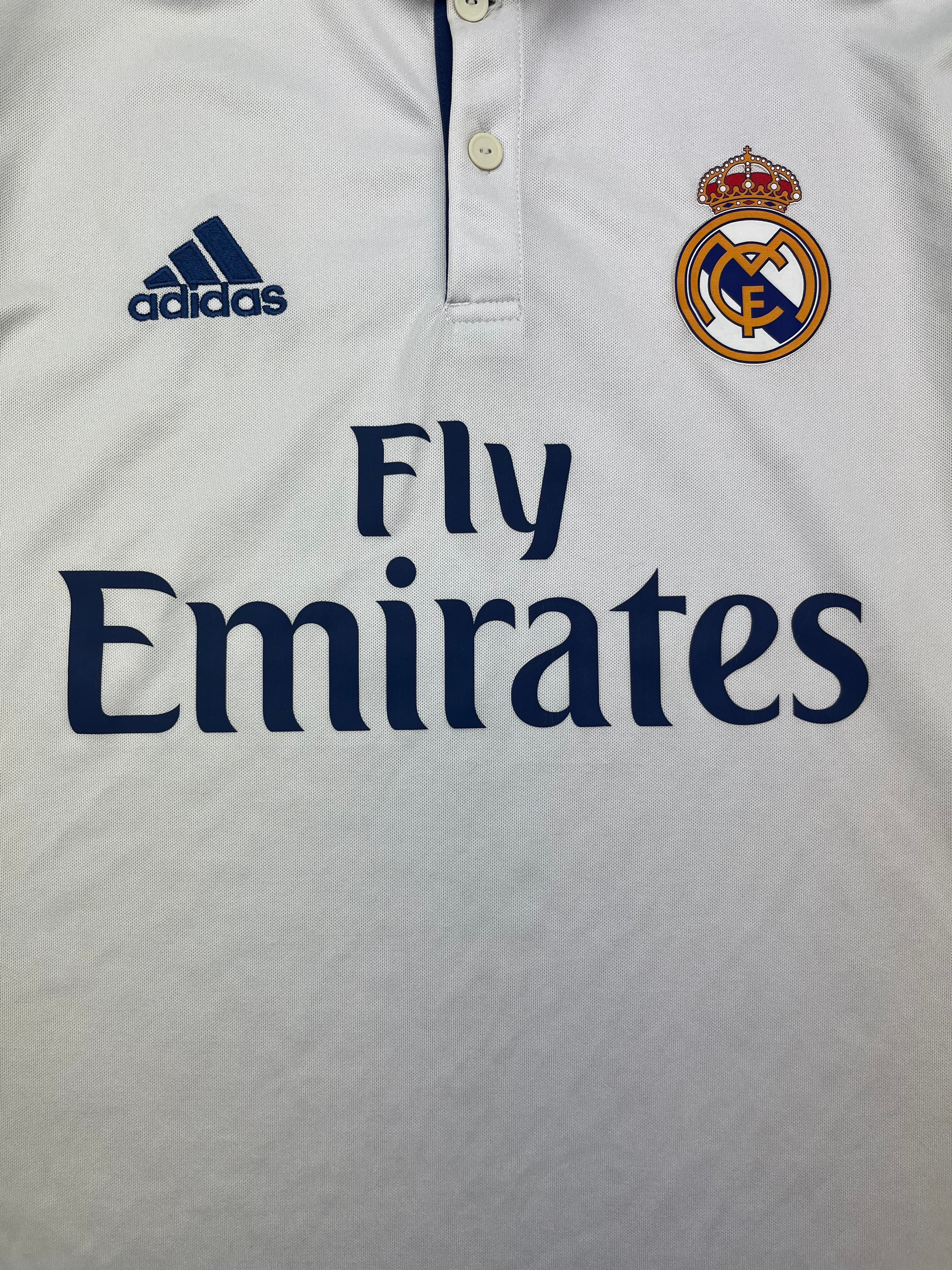 2016/17 Real Madrid Home Shirt (S) 9/10