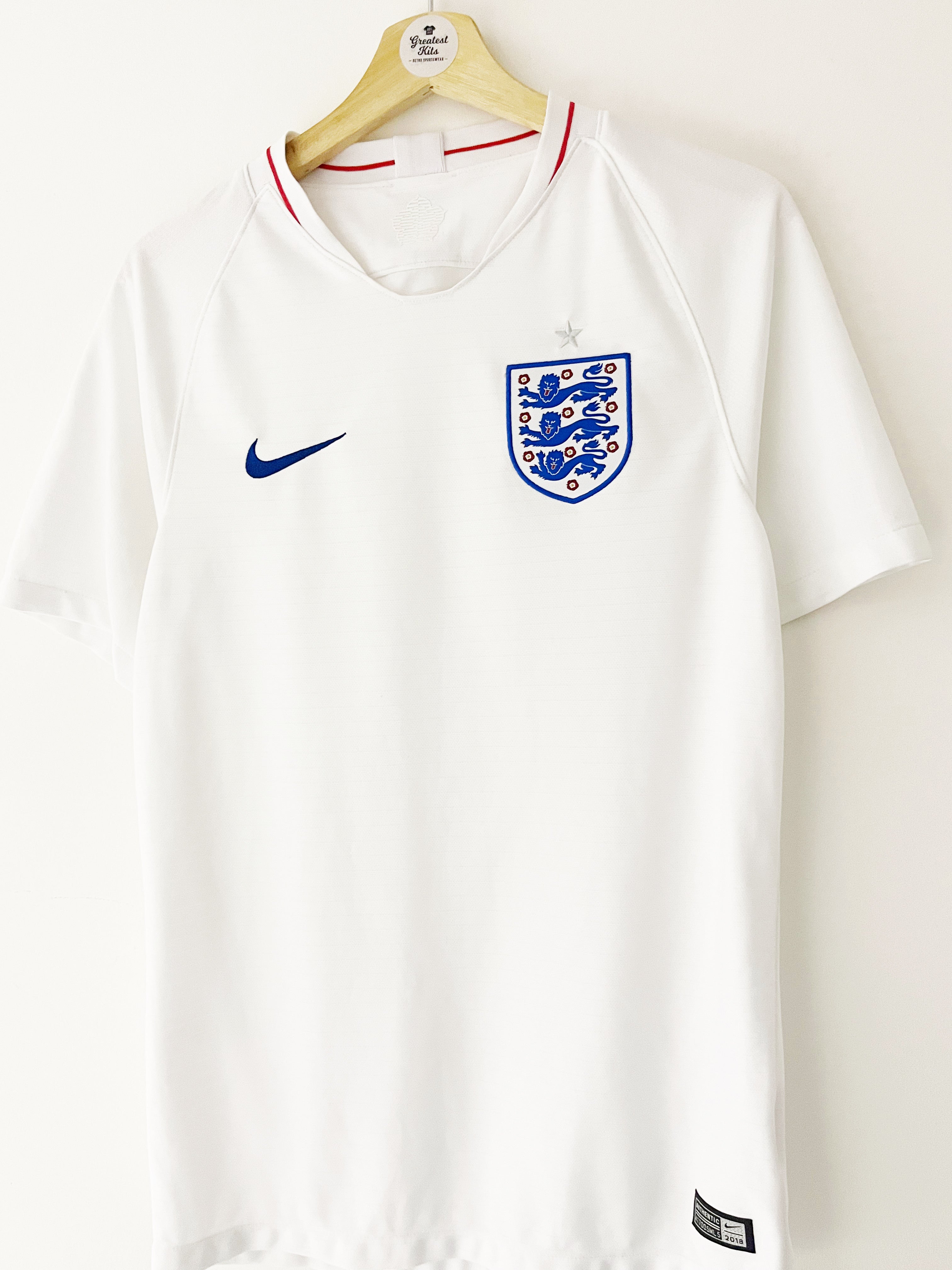 2018/19 England Home Shirt (S) 9/10