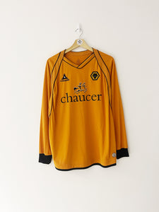 2006/08 Wolves Home L/S Shirt (XL) 9/10