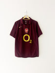 2005/06 Arsenal Home Shirt (S) 8/10