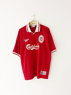 1996/98 Liverpool Home Shirt Fowler #9 (L) 8.5/10