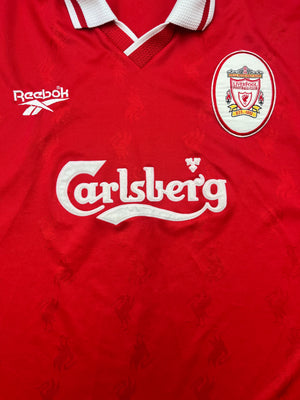 1996/98 Liverpool Home Shirt (XXL) 8.5/10