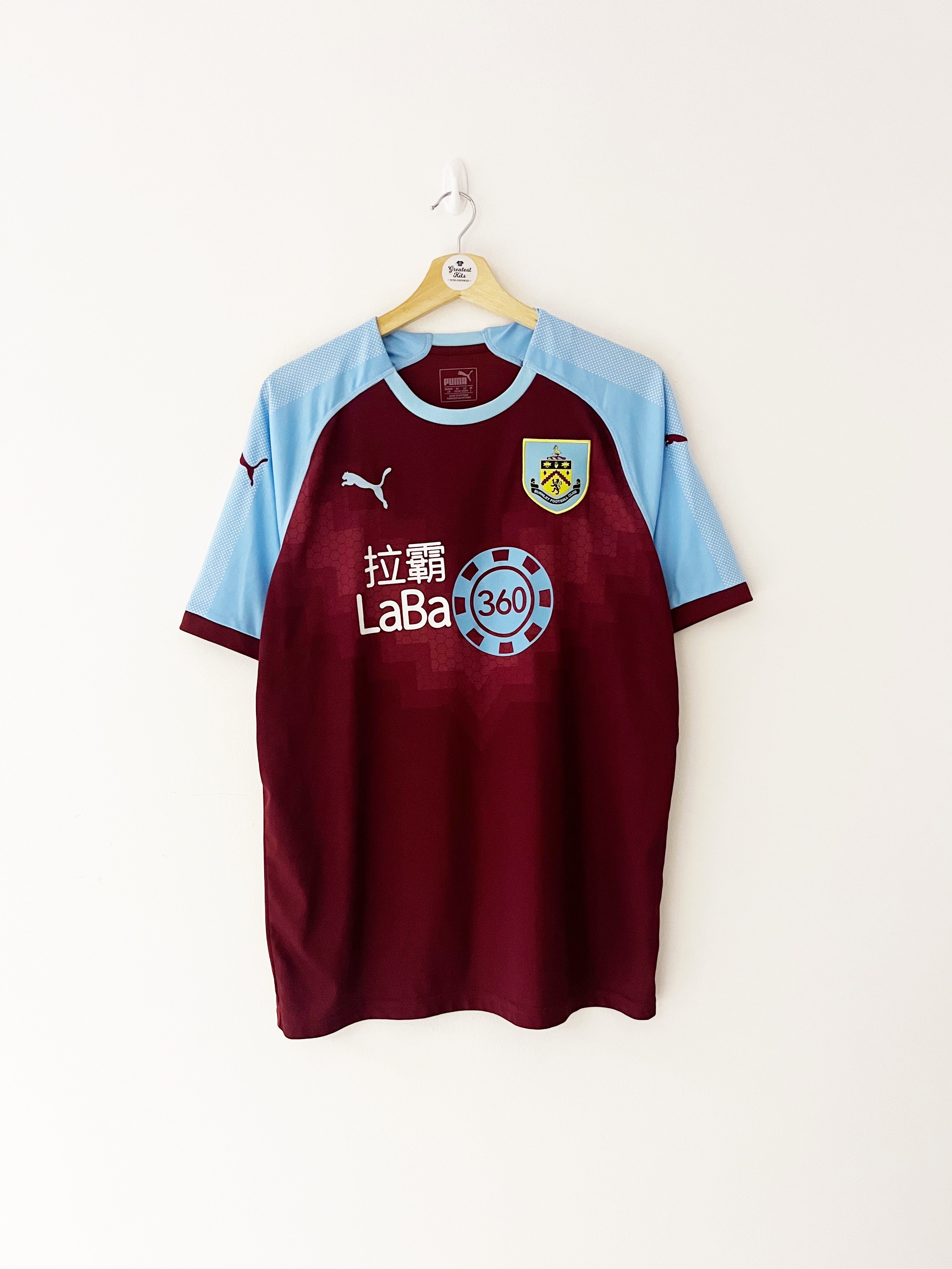 2018/19 Burnley Home Shirt (L) 9/10