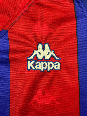 1995/97 Barcelona Home Shirt De La Peña #23 (XL) 9/10