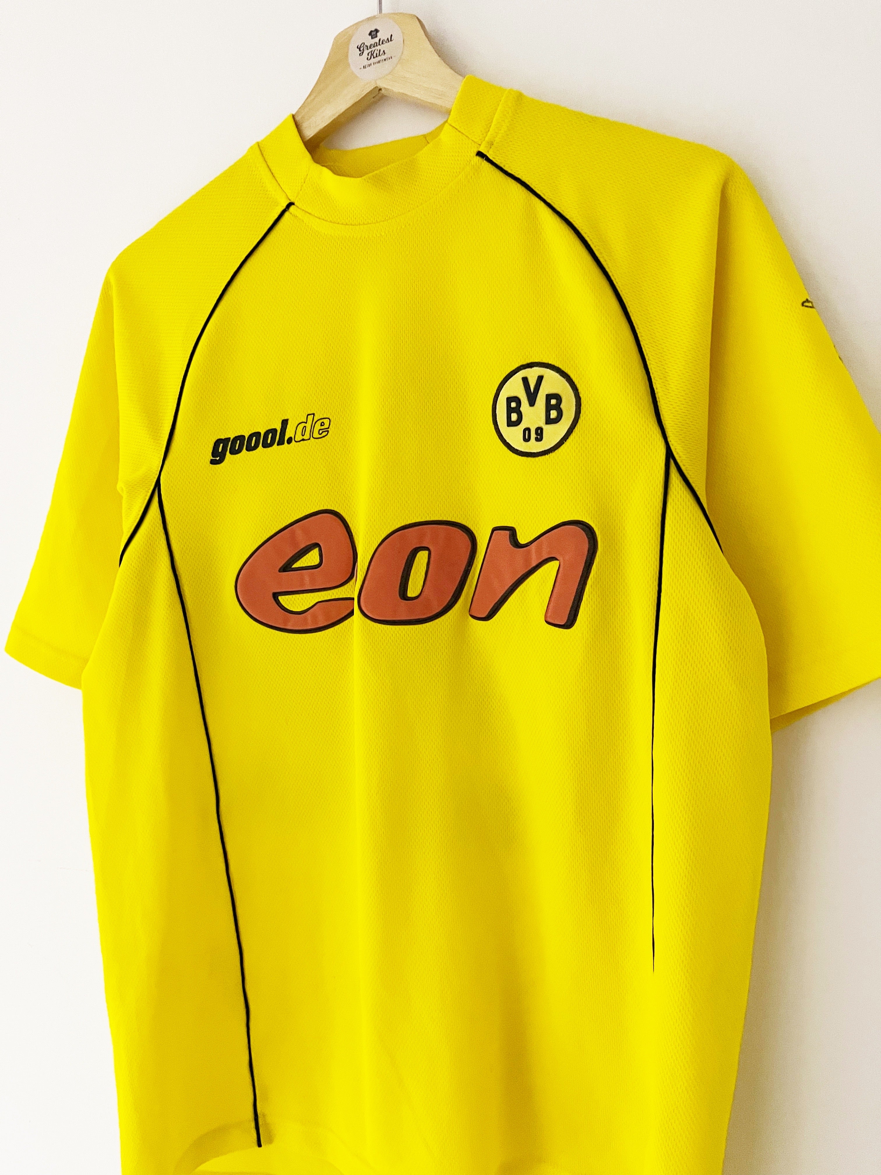 2001/02 Borussia Dortmund Home Shirt Amoroso #22 (S) 6/10