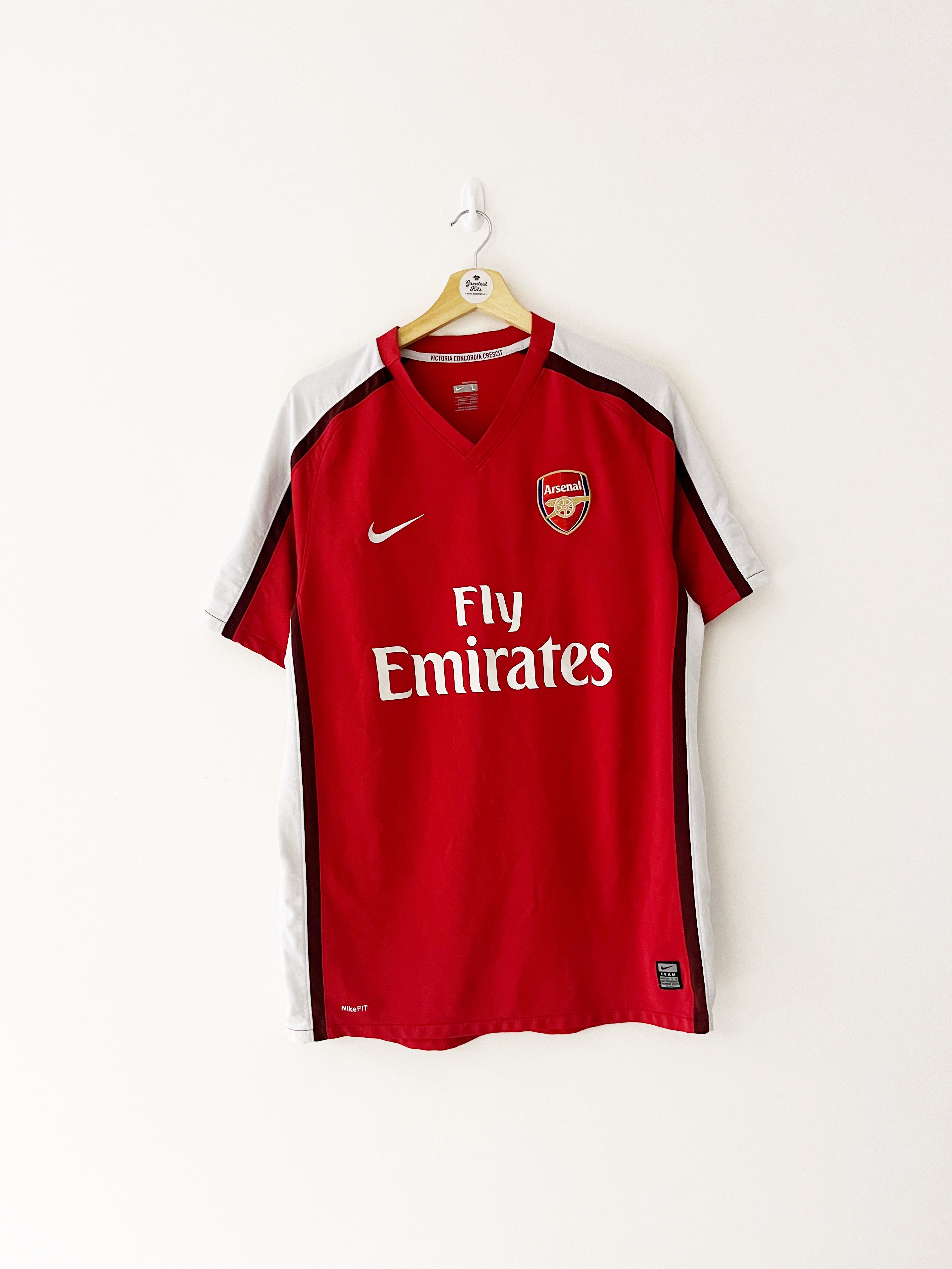 2008/10 Arsenal Home Shirt (L) 9/10