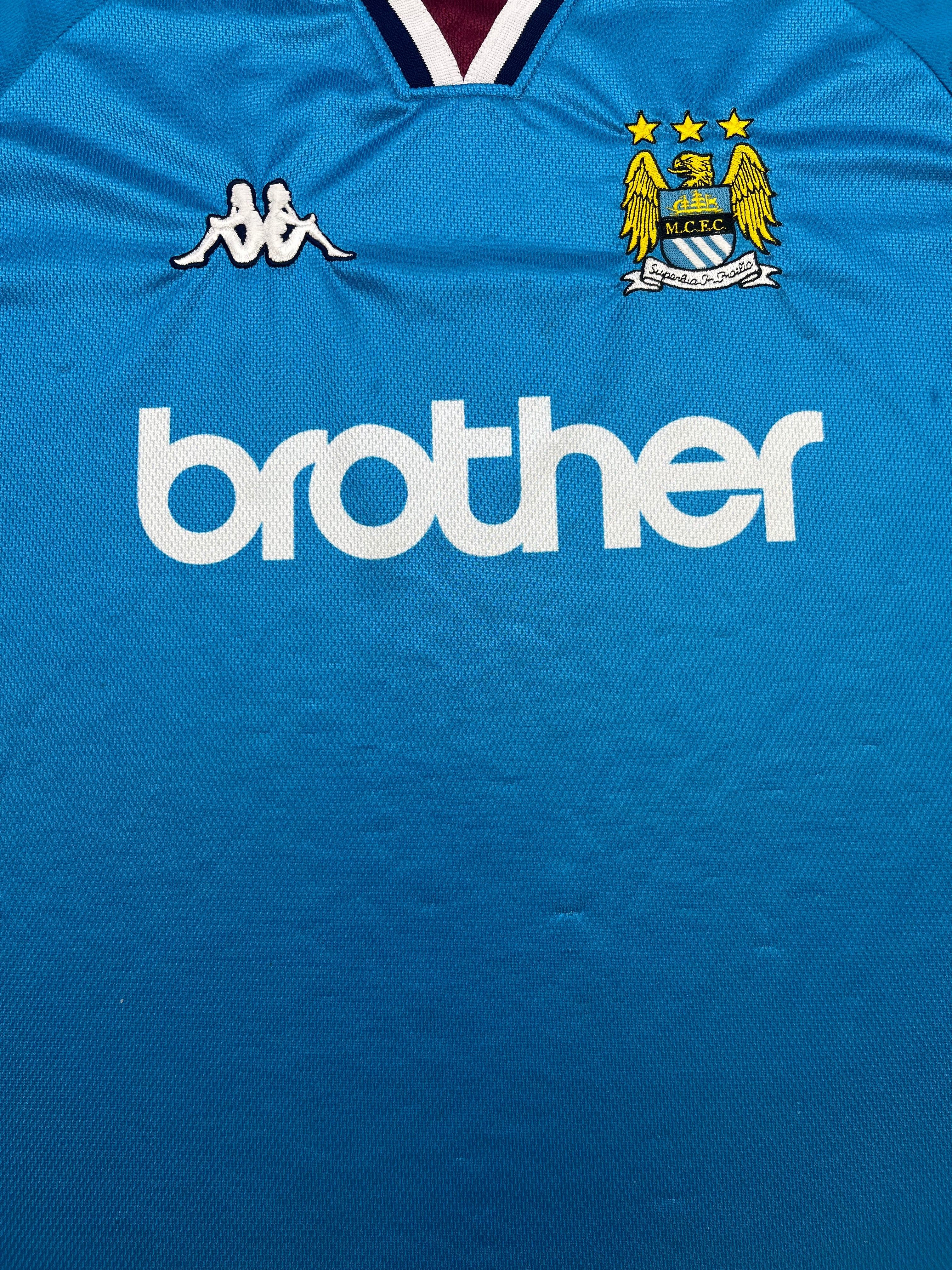 1997/99 Manchester City Home Shirt (XL/XXL) 7.5/10