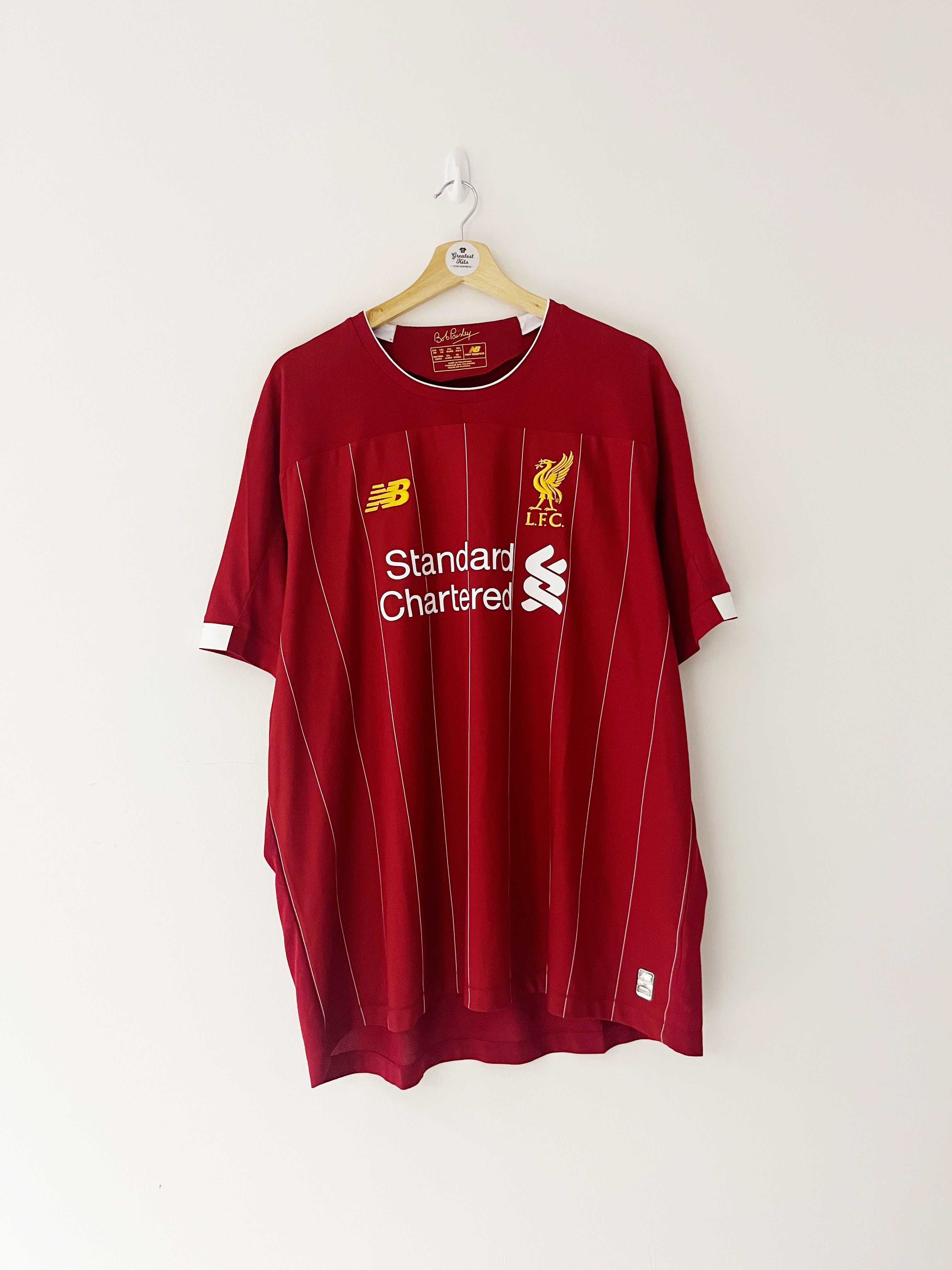 2019/20 Liverpool Home Shirt (XXL) 9/10