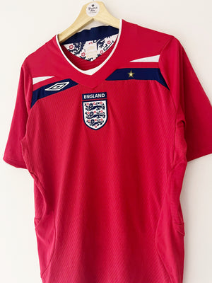 2008/10 England Away Shirt (M) 8.5/10