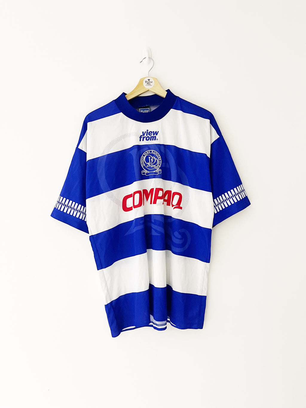 1995/96 QPR Home Shirt (L) 9/10