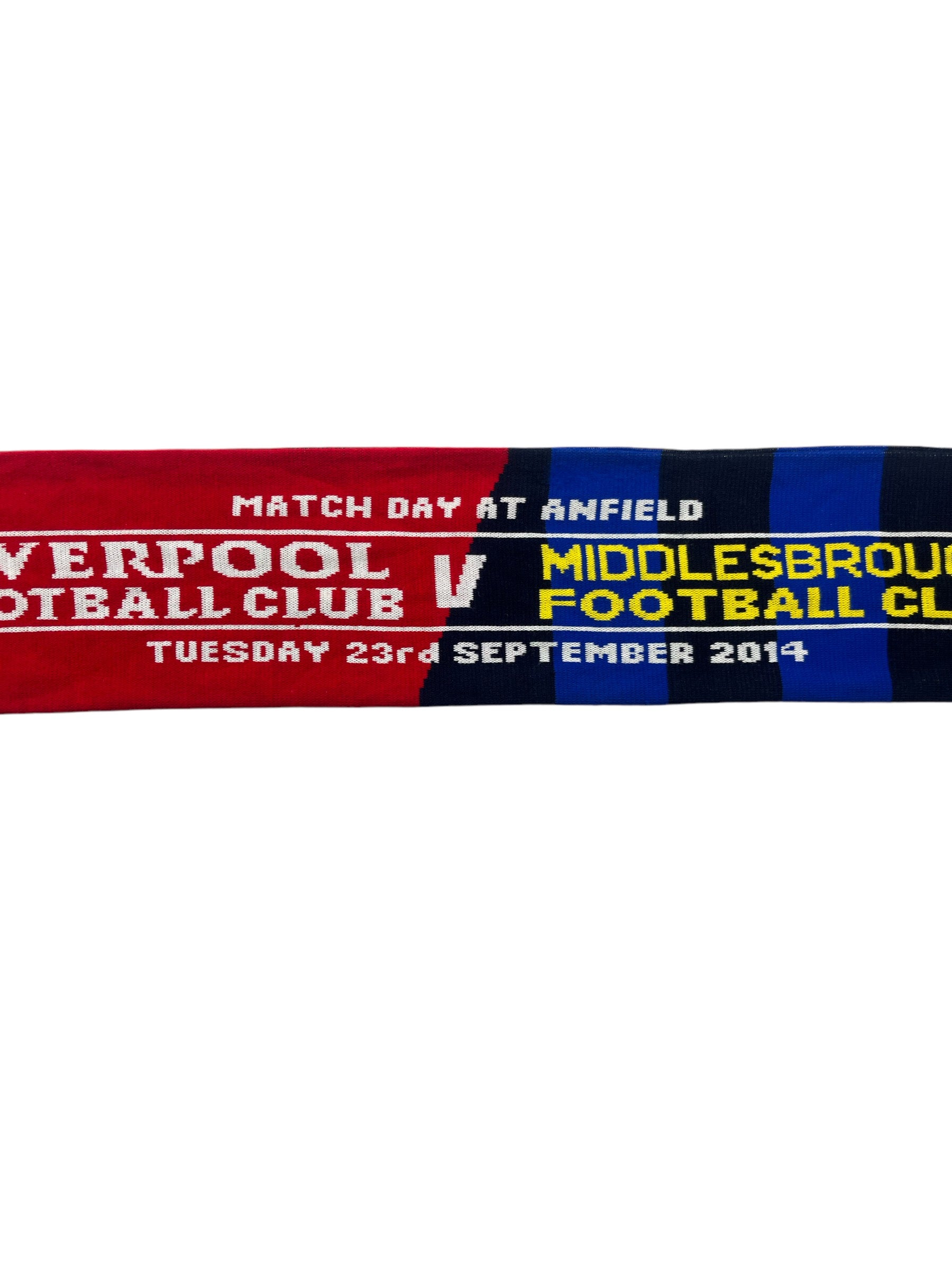 2014 Liverpool v Middlesbrough Scarf