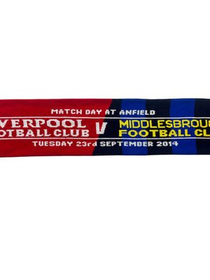 2014 Liverpool v Middlesbrough Scarf