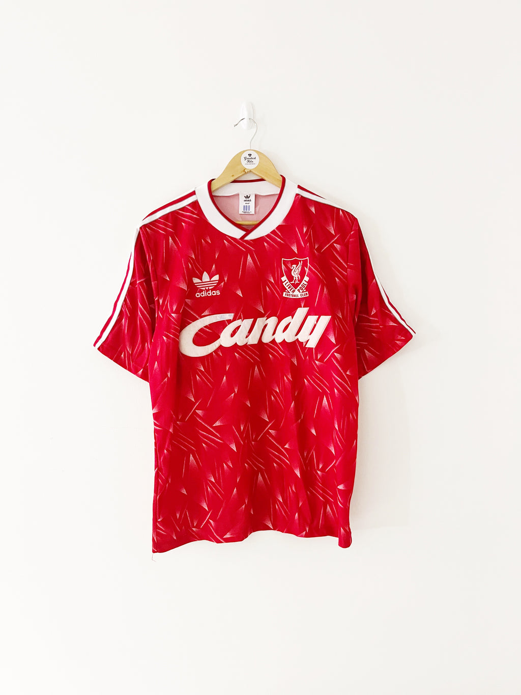 1989/91 Liverpool Home Shirt (L) 7/10