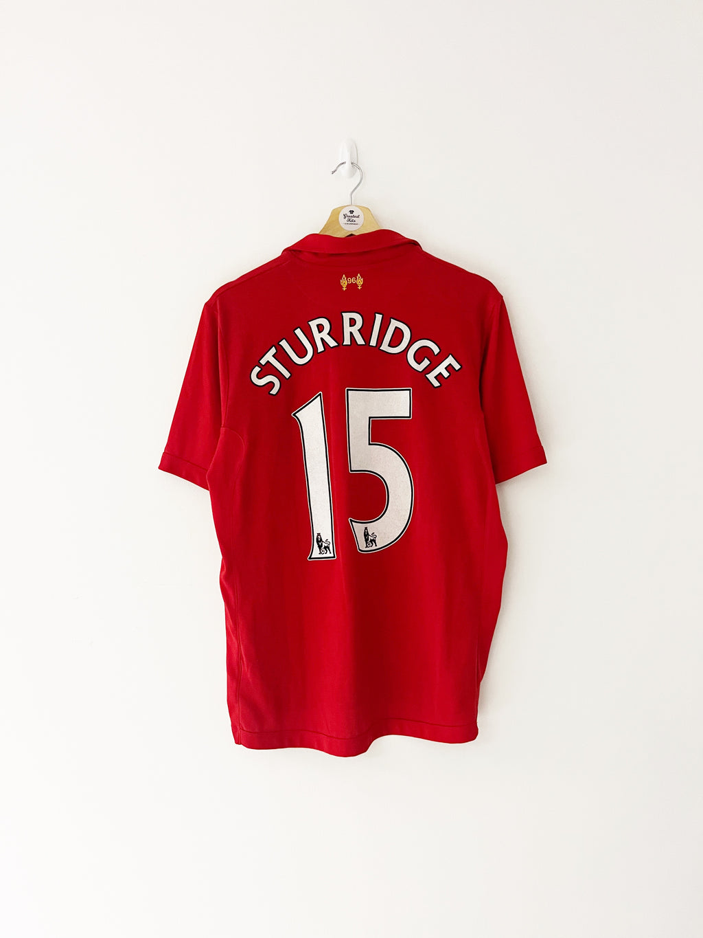 2012/13 Liverpool Home Shirt Sturridge #15 (M) 8.5/10