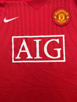 2007/09 Manchester United Home Shirt (L) 8/10